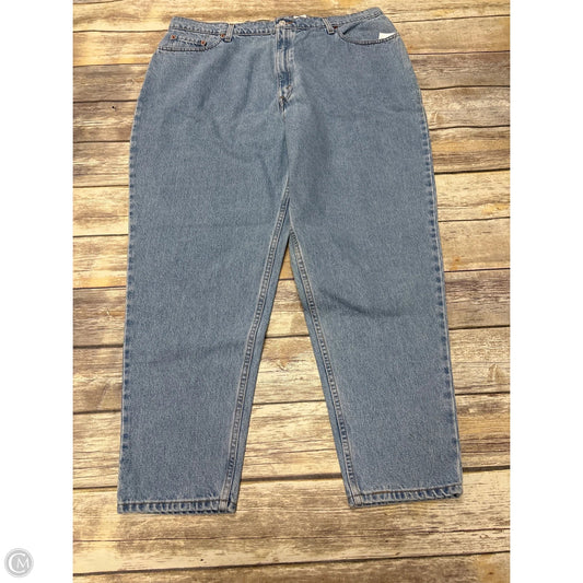 Jeans Boyfriend By Levis In Blue Denim, Size: 22