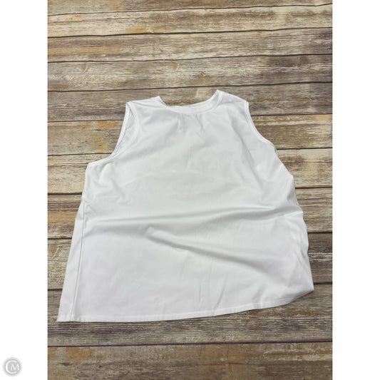 Athletic Tank Top By Tek Gear In White, Size: Xl