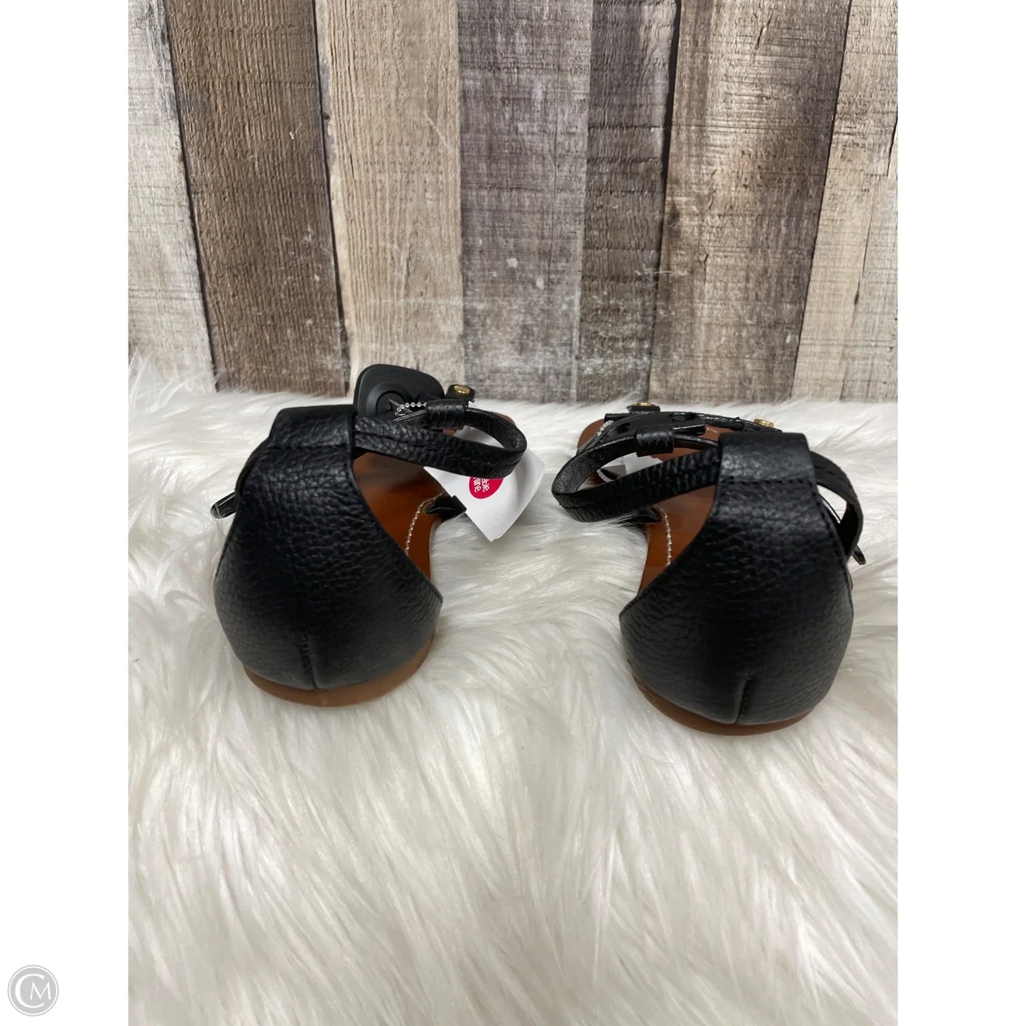 Sandals Designer By Tory Burch In Black, Size: 8