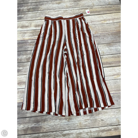 Pants Cropped By H&m In Striped Pattern, Size: 12