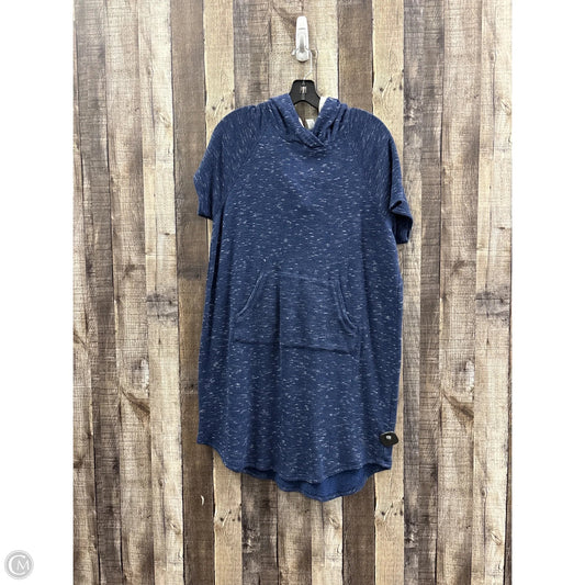 Dress Casual Midi By Forever 21 In Blue, Size: 1x