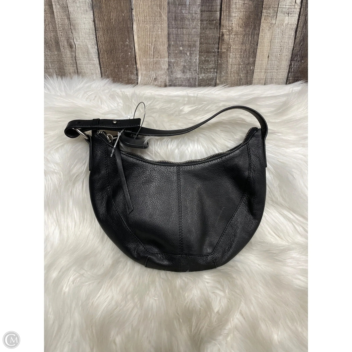 Handbag Leather By Lucky Brand, Size: Small