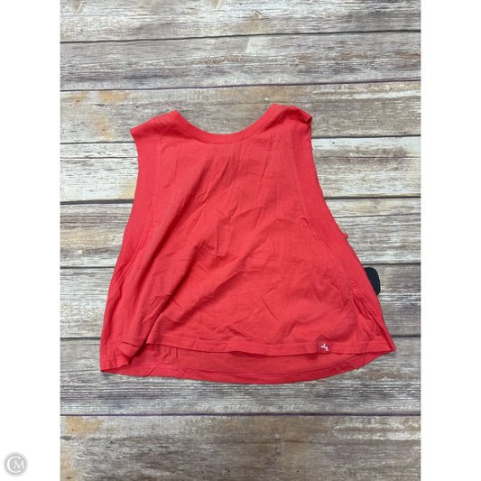 Athletic Tank Top By Joy Lab In Coral, Size: M