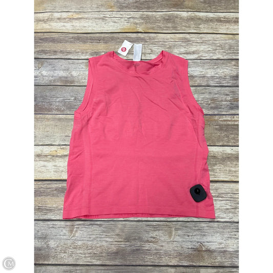 Athletic Tank Top By Athleta In Pink, Size: Xl