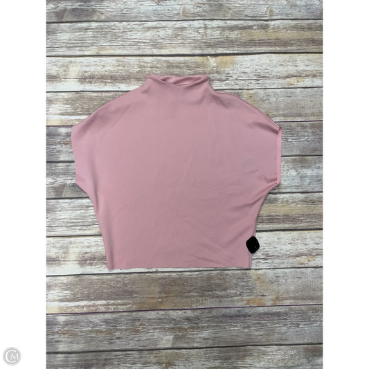 Top Short Sleeve By Anthropologie In Pink, Size: Xxs