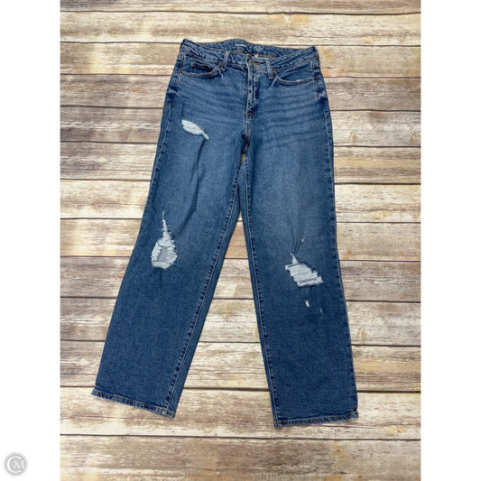 Jeans Wide Leg By Old Navy In Blue Denim, Size: 12