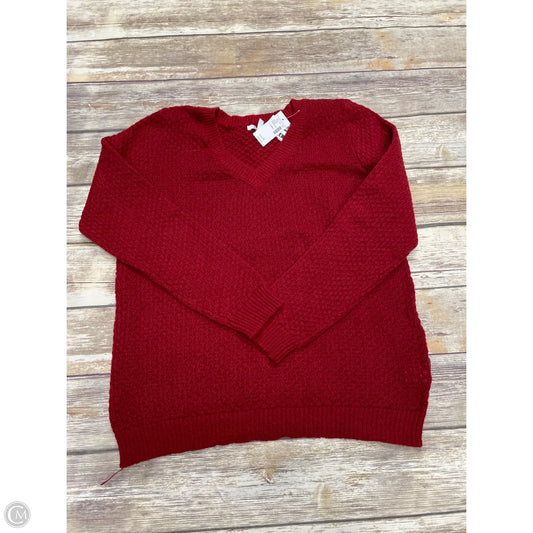 Sweater By Maurices In Maroon, Size: Xs