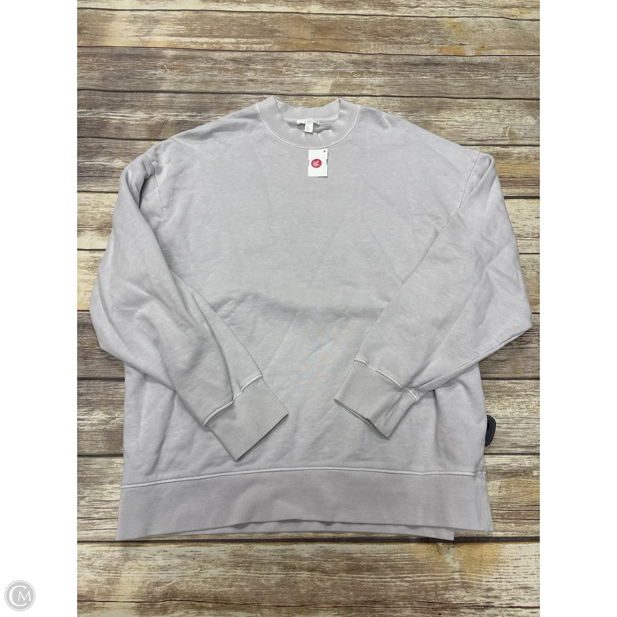 Sweatshirt Collar By Cos In Grey, Size: M