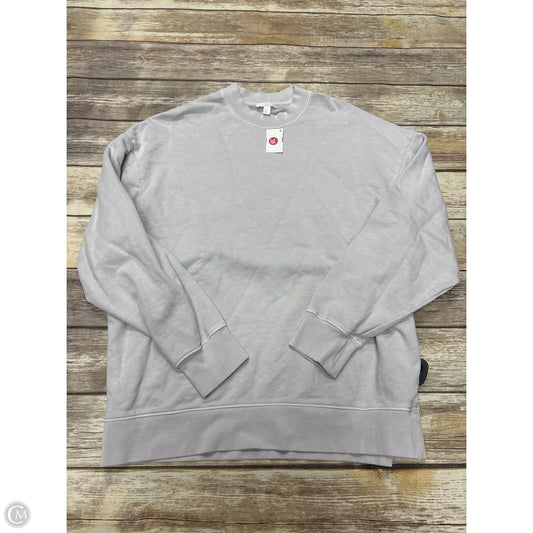 Sweatshirt Collar By Cos In Grey, Size: M