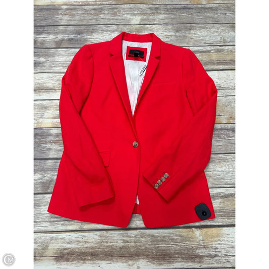 Blazer By J. Crew In Red, Size: M