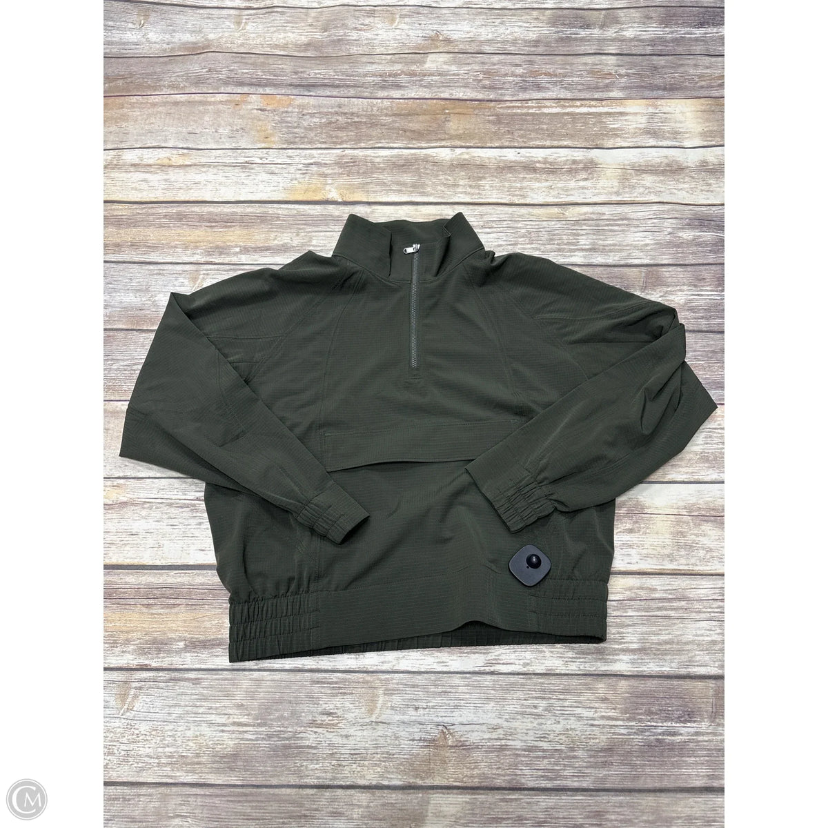 Athletic Jacket By Athleta In Green, Size: S