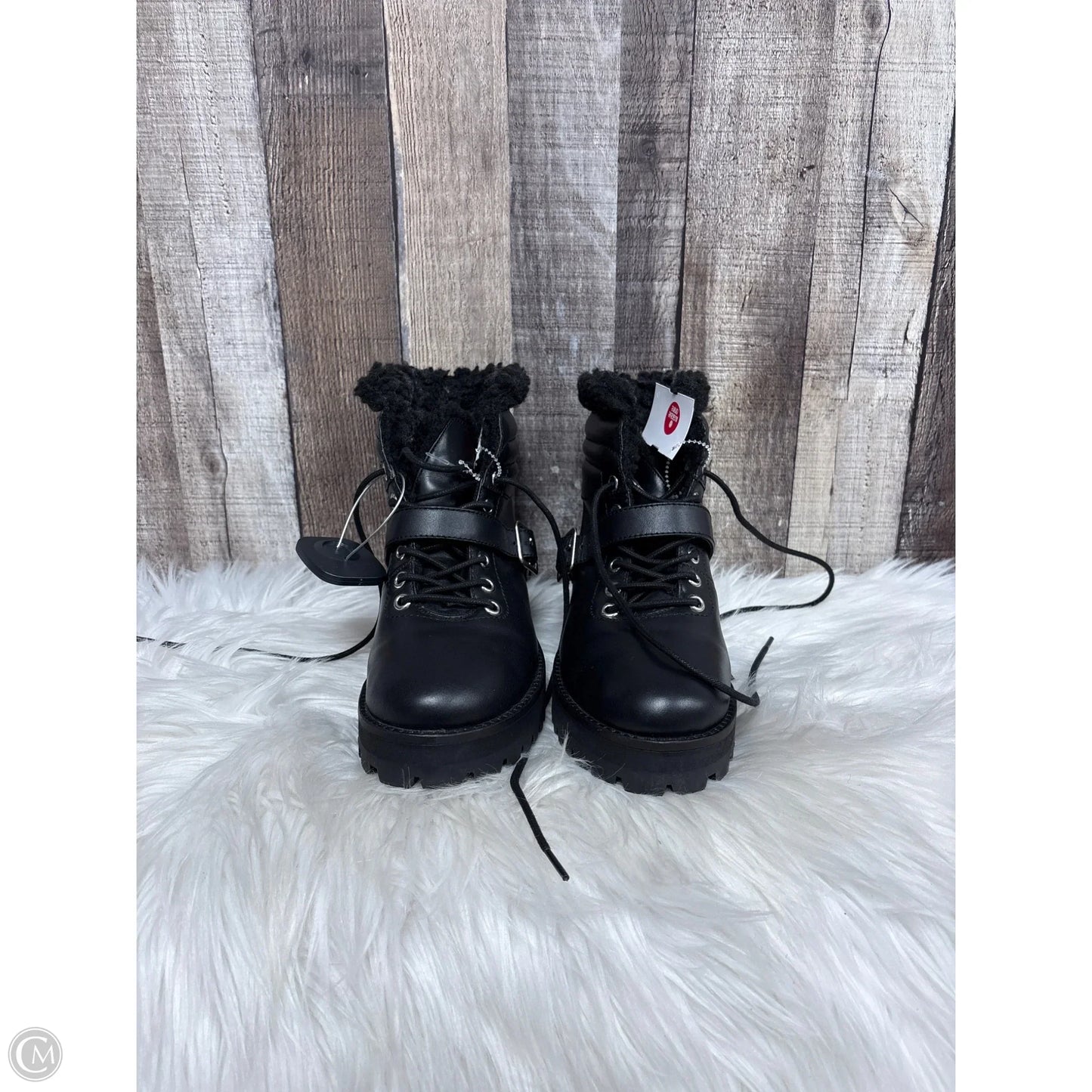 Boots Combat By Cme In Black, Size: 6
