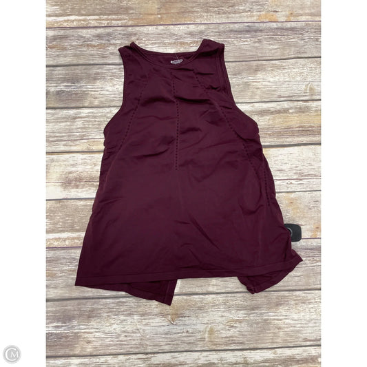Athletic Tank Top By Athleta In Maroon, Size: Xs