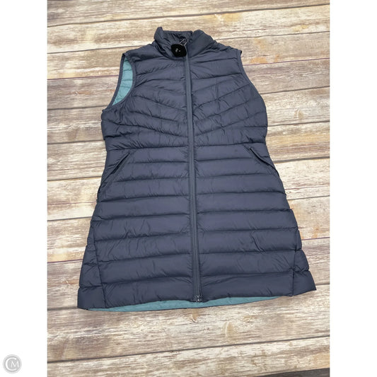 Vest Puffer & Quilted By Lands End In Blue, Size: S