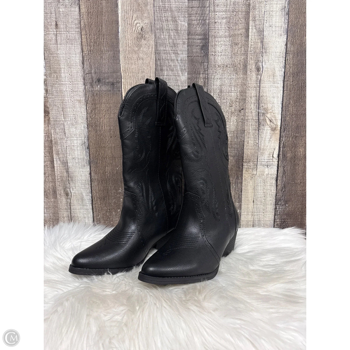 Boots Western By Sugar In Black, Size: 9.5