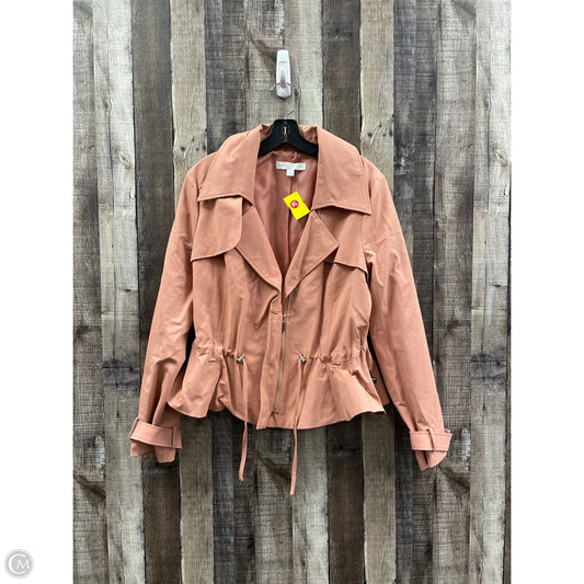 Jacket Other By New York And Co In Coral, Size: L