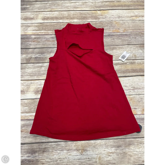 Top Sleeveless By Torrid In Red, Size: Xl