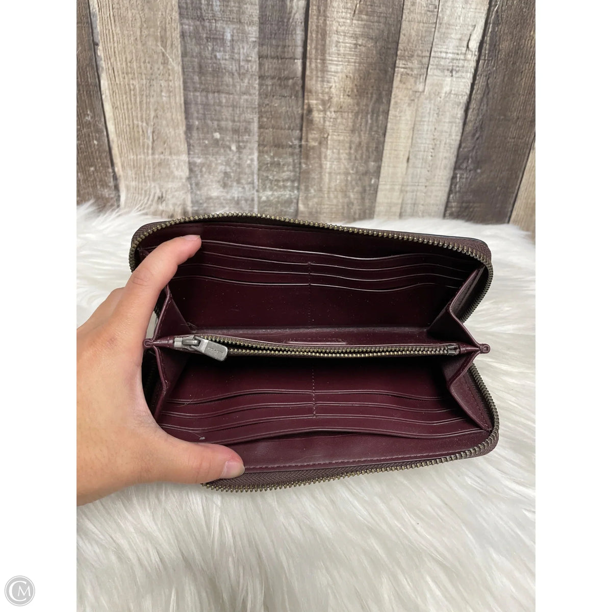 Wallet Designer By Coach, Size: Medium