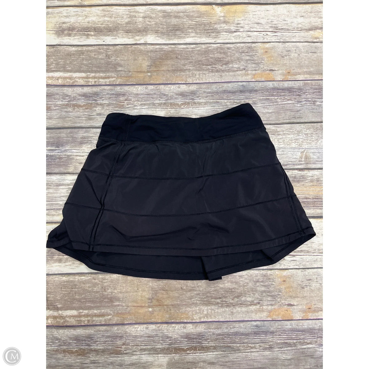 Athletic Skort By Lululemon In Black, Size: 6