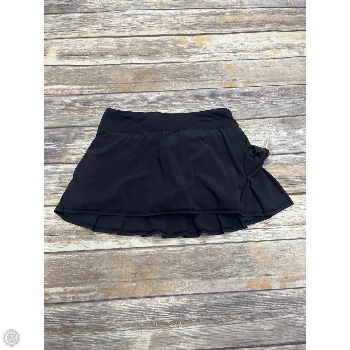 Athletic Skort By Lululemon In Black, Size: 6