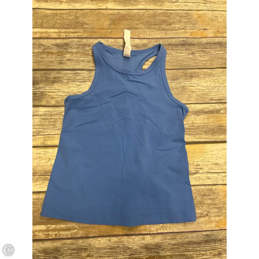 Athletic Tank Top By Lululemon In Blue, Size: 6