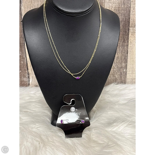 Necklace Set Designer By Kendra Scott, Size: 02 Piece Set