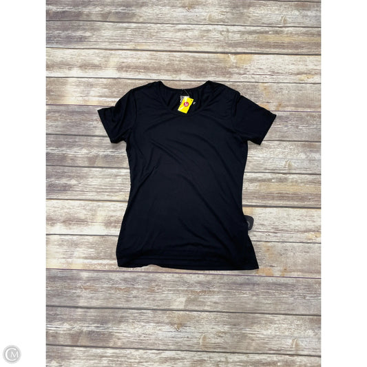 Athletic Top Short Sleeve By 32 Degrees In Black, Size: M
