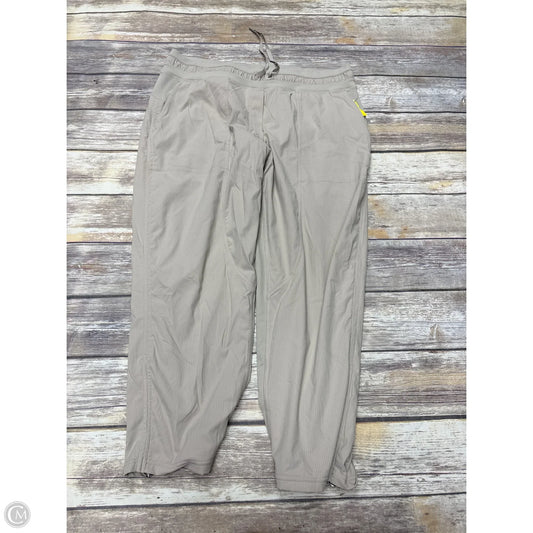 Athletic Pants By Lululemon In Beige, Size: 12
