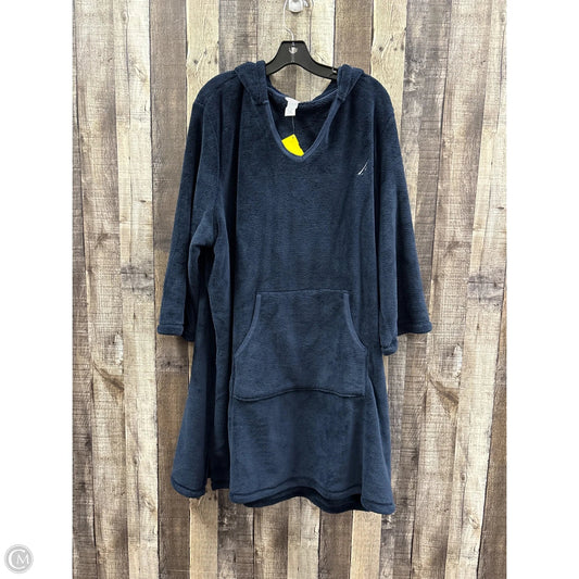 Robe By Nautica In Navy, Size: 3x