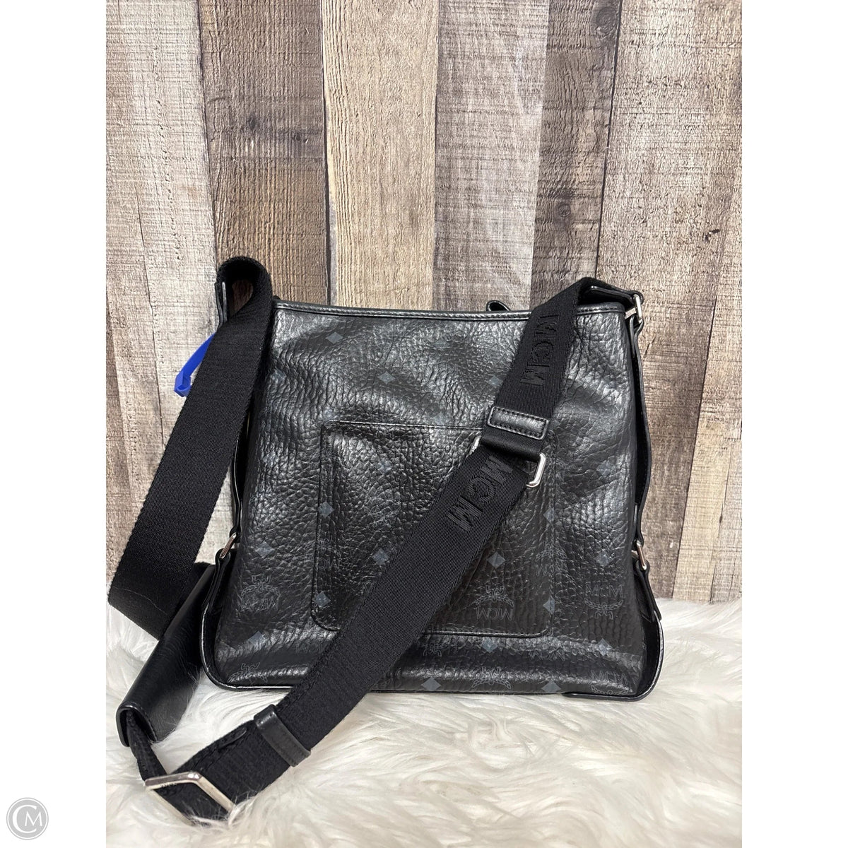 Crossbody Luxury Designer By Mcm, Size: Large