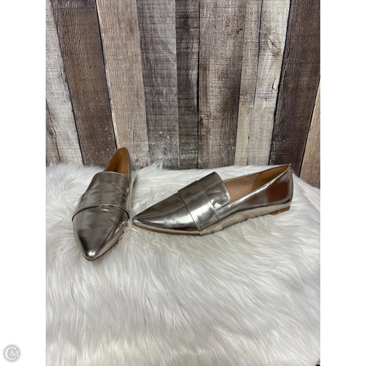 Shoes Flats By Madewell In Gold, Size: 9.5