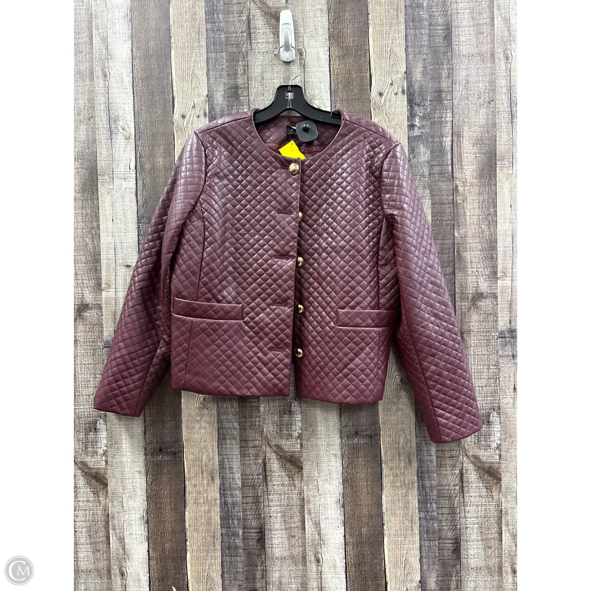 Jacket Other By Talbots In Maroon, Size: 14p