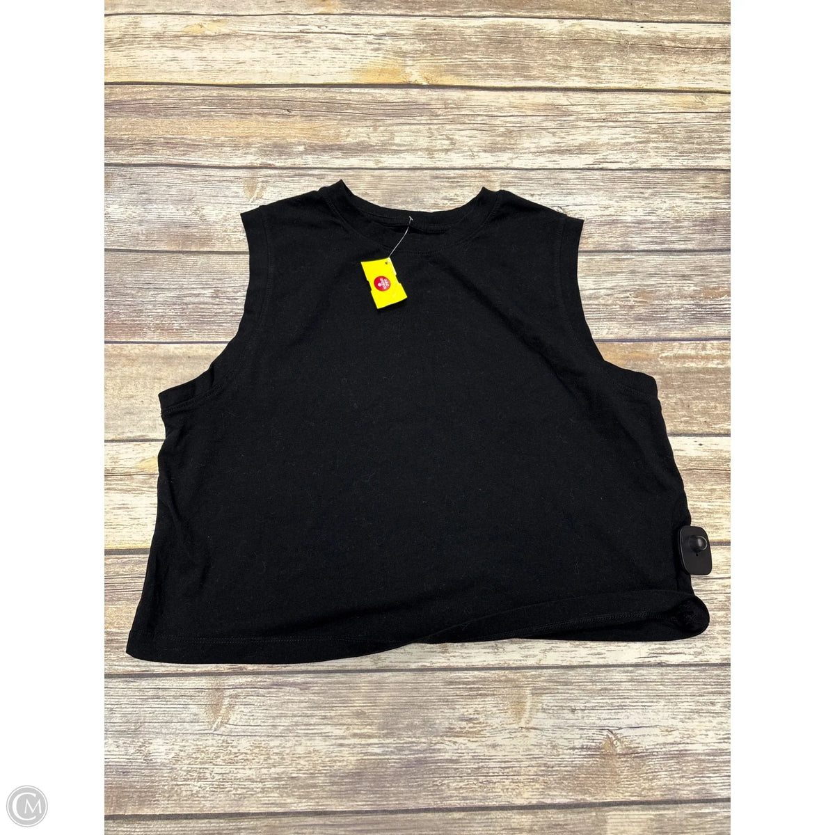 Top Sleeveless Basic By A New Day In Black, Size: Xl