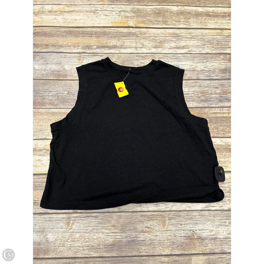 Top Sleeveless Basic By A New Day In Black, Size: Xl