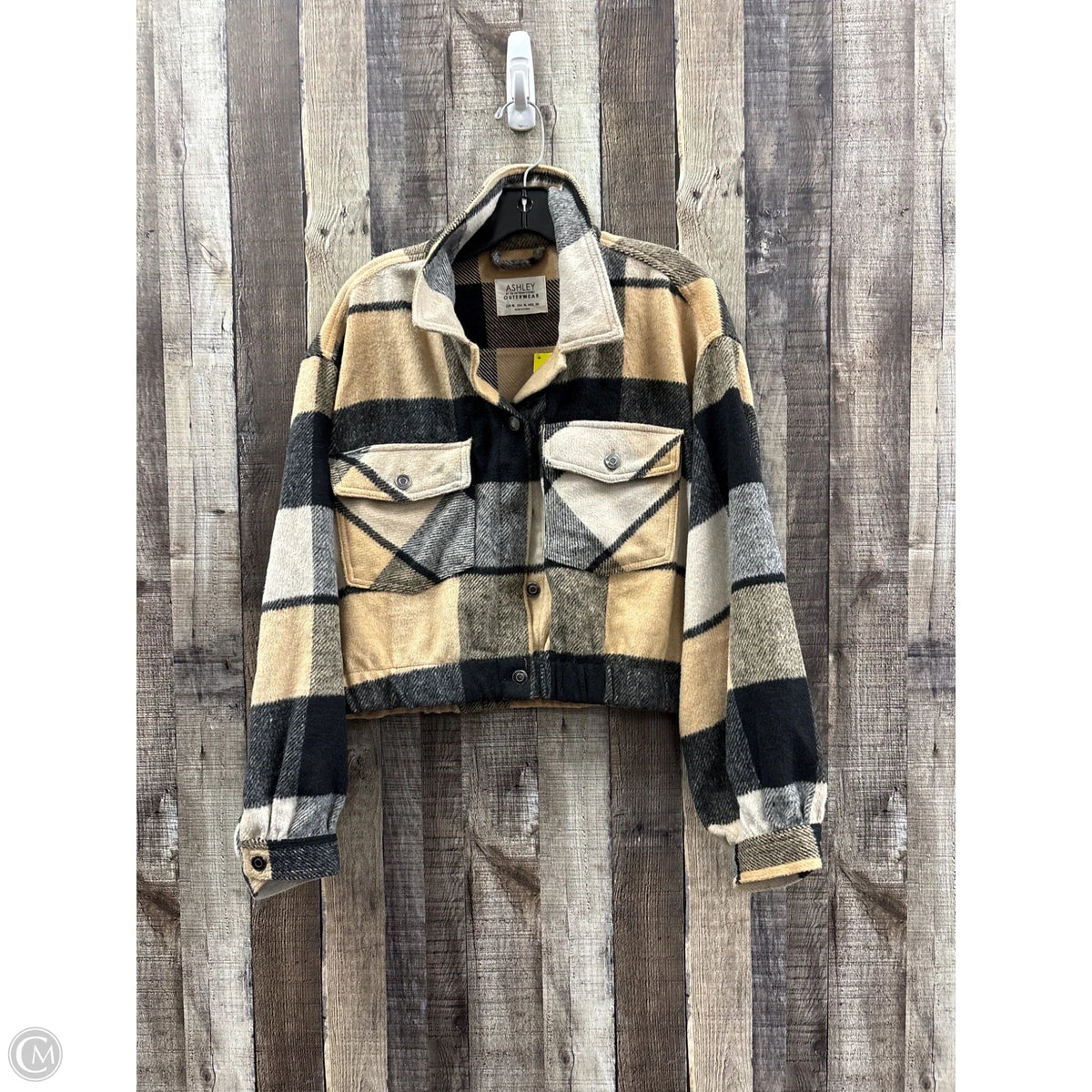 Jacket Other By Ashley In Plaid Pattern, Size: Xl