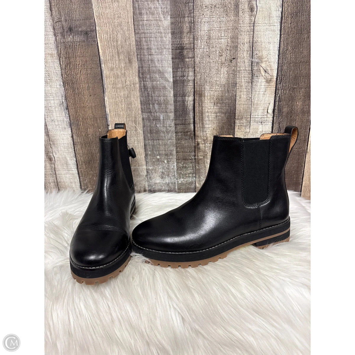 Boots Ankle Heels By Madewell In Black, Size: 7