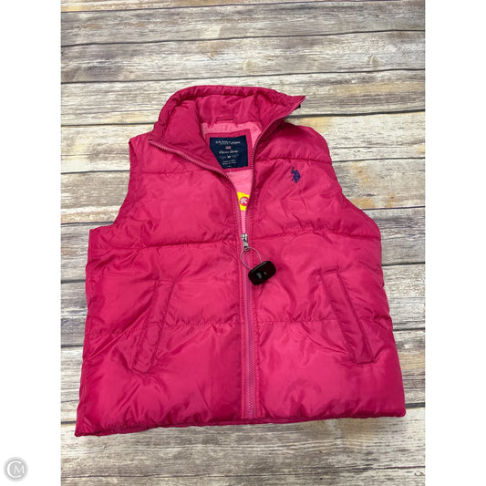 Vest Puffer & Quilted By Us Polo Assoc In Pink, Size: M