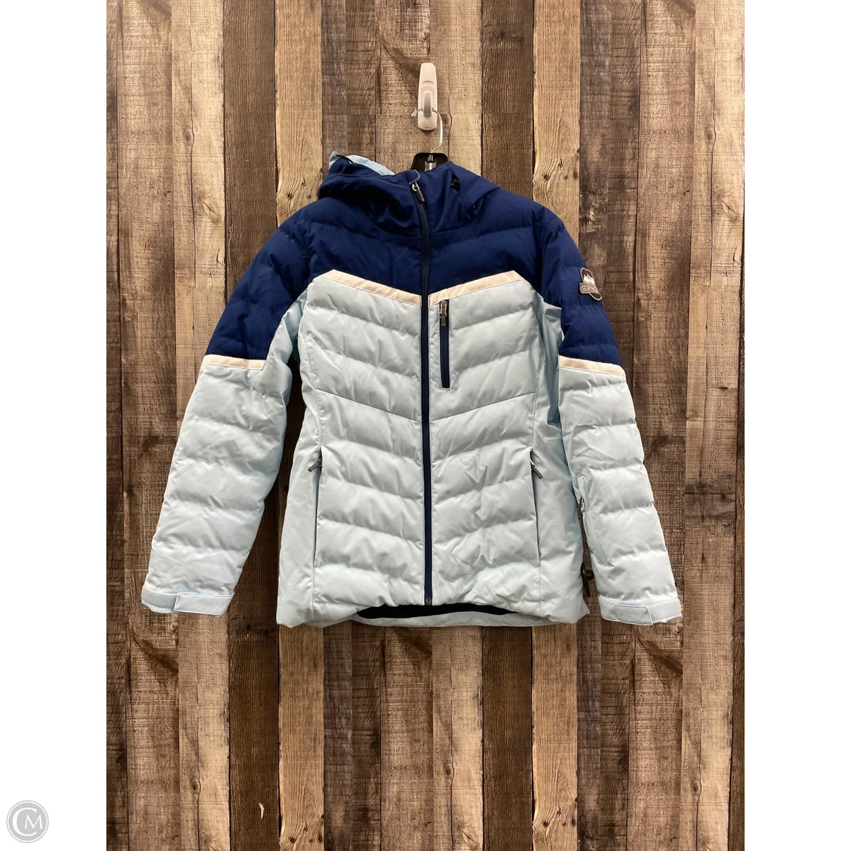 Athletic Jacket By Spyder In Blue, Size: S