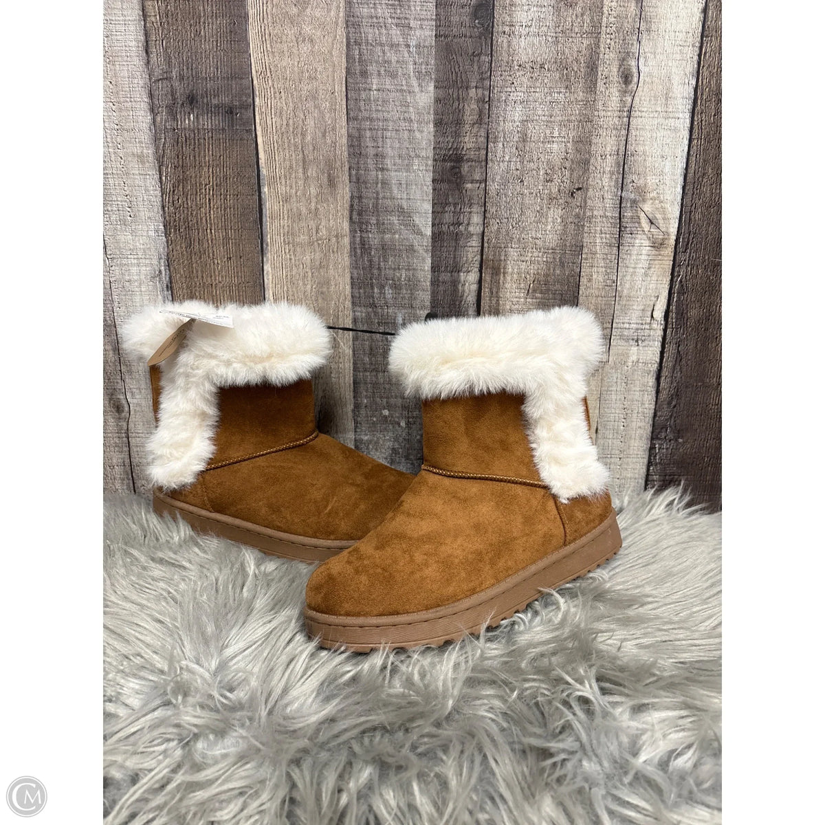 Boots Ankle Flats By White Mountain In Brown, Size: 7