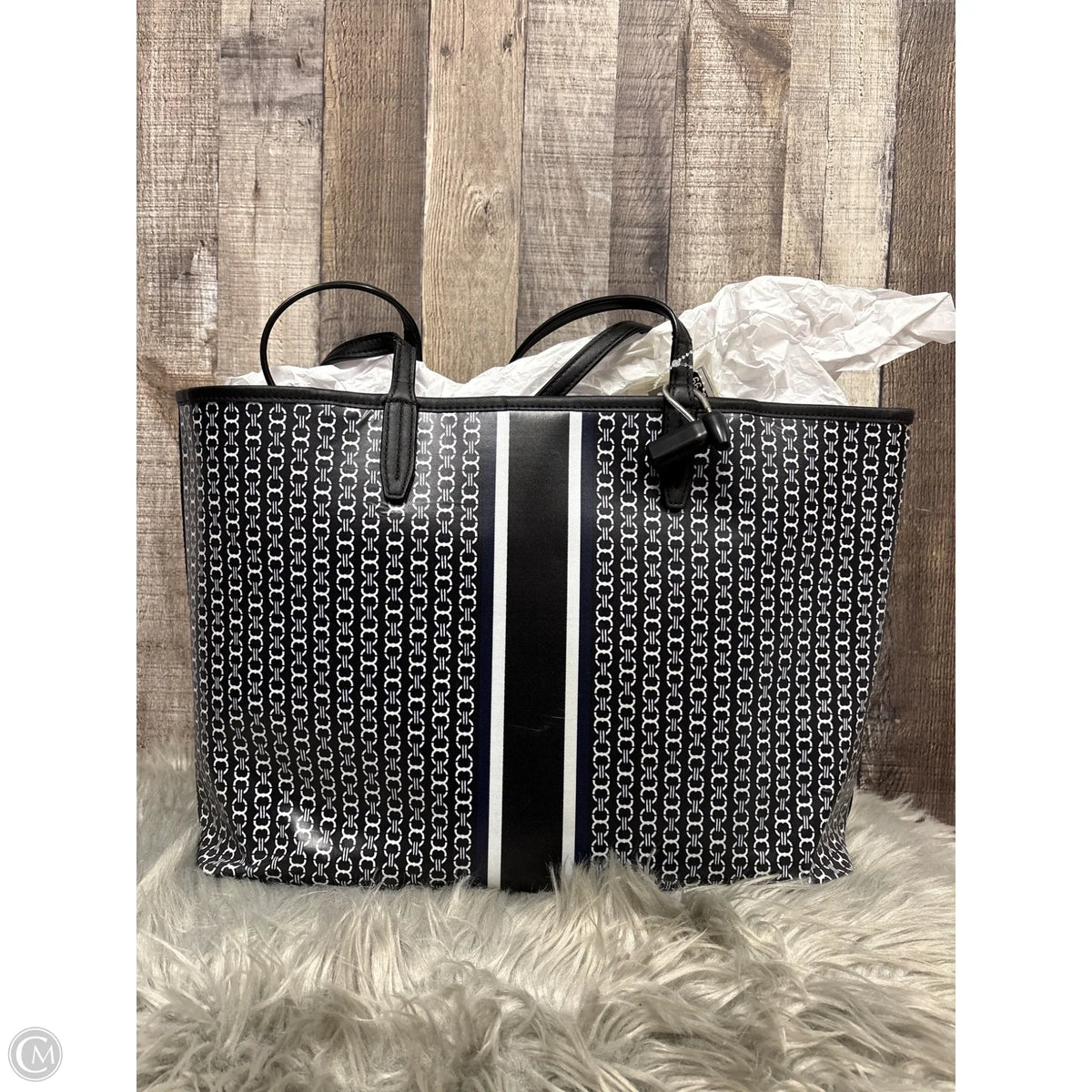 Tote Designer By Tory Burch, Size: Large
