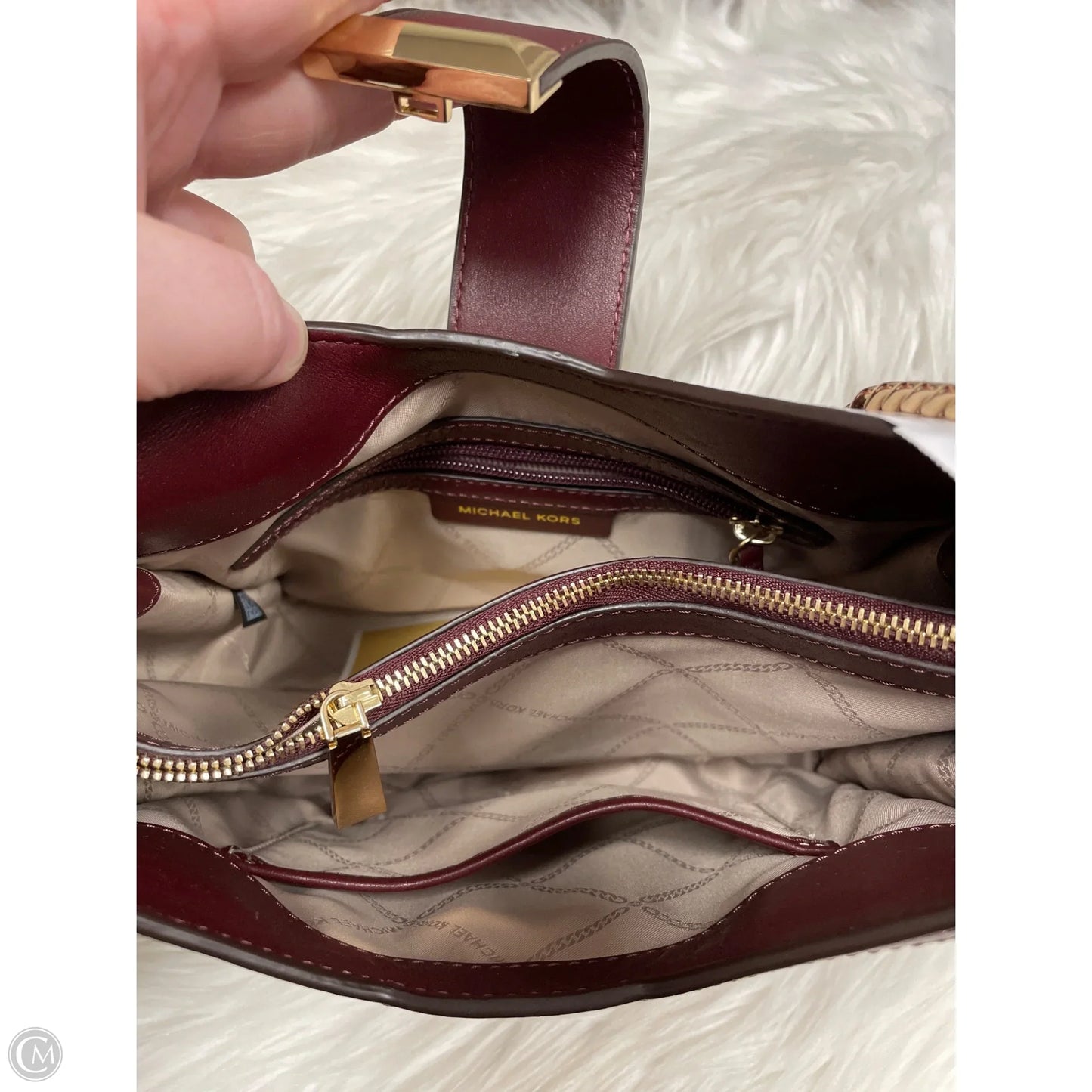 Handbag Designer By Michael Kors, Size: Small