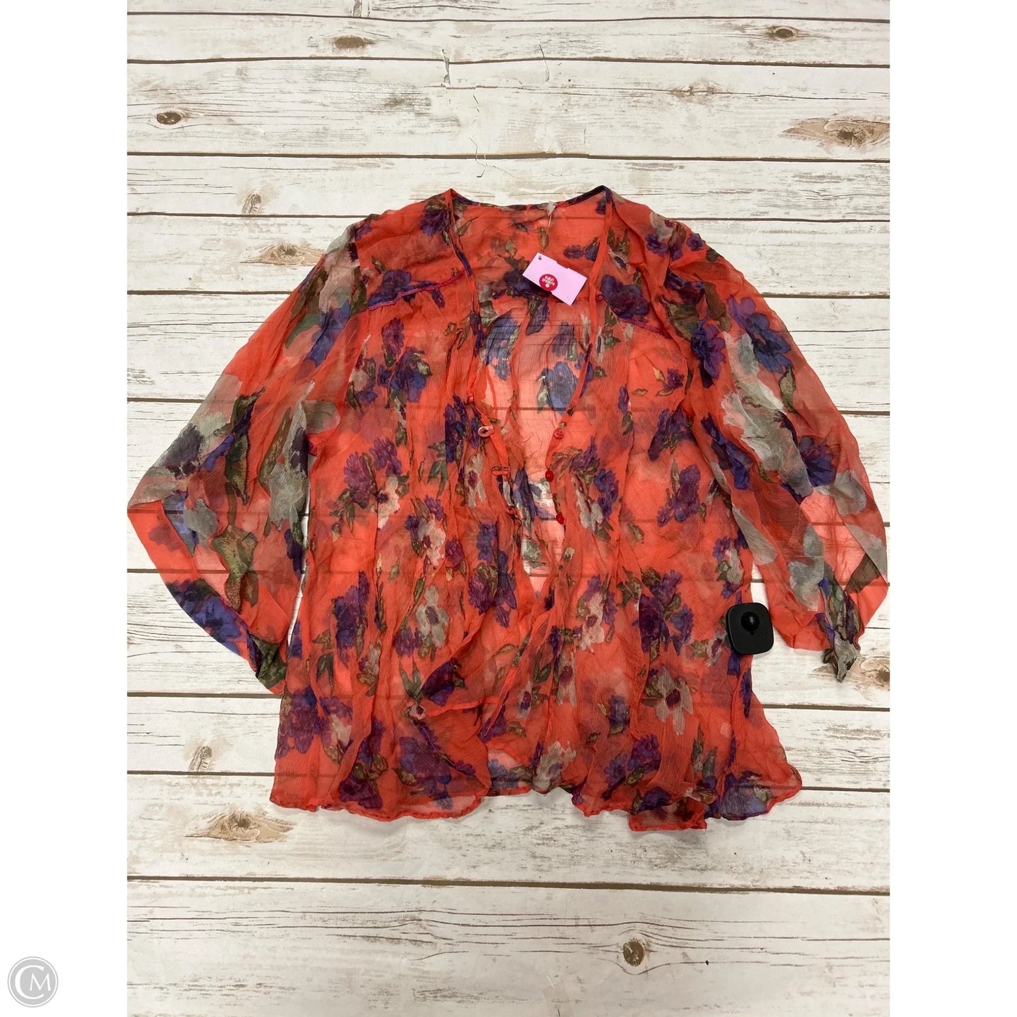 Kimono By Free People In Coral, Size: M