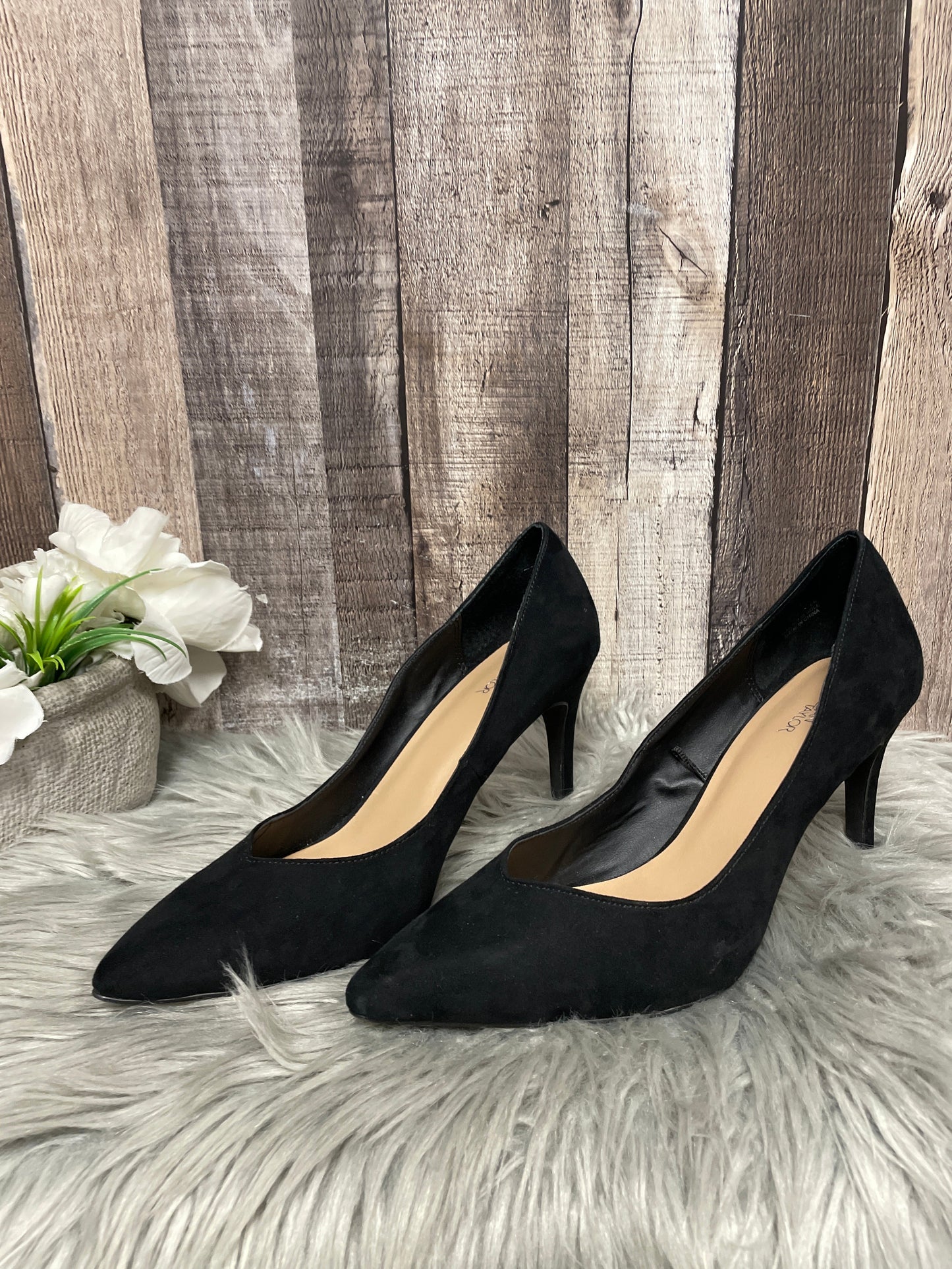 Shoes Heels Stiletto By Morgan Taylor In Black, Size: 9.5