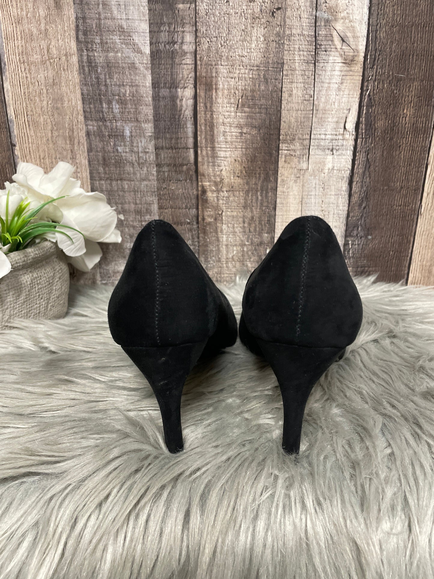 Shoes Heels Stiletto By Morgan Taylor In Black, Size: 9.5