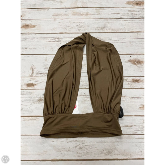 Top Sleeveless By Shein In Brown, Size: S