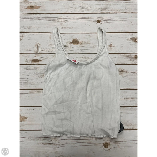Top Sleeveless By American Eagle In White, Size: S