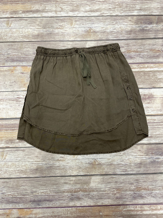 Skirt Mini & Short By Cloth & Stone In Green, Size: Xs