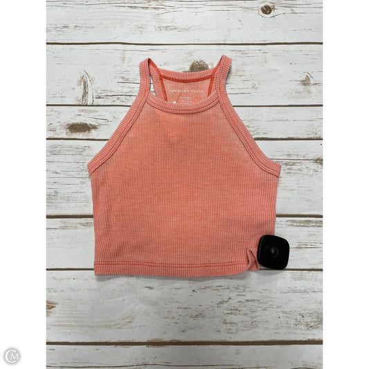 Top Sleeveless By American Eagle In Coral, Size: Xs