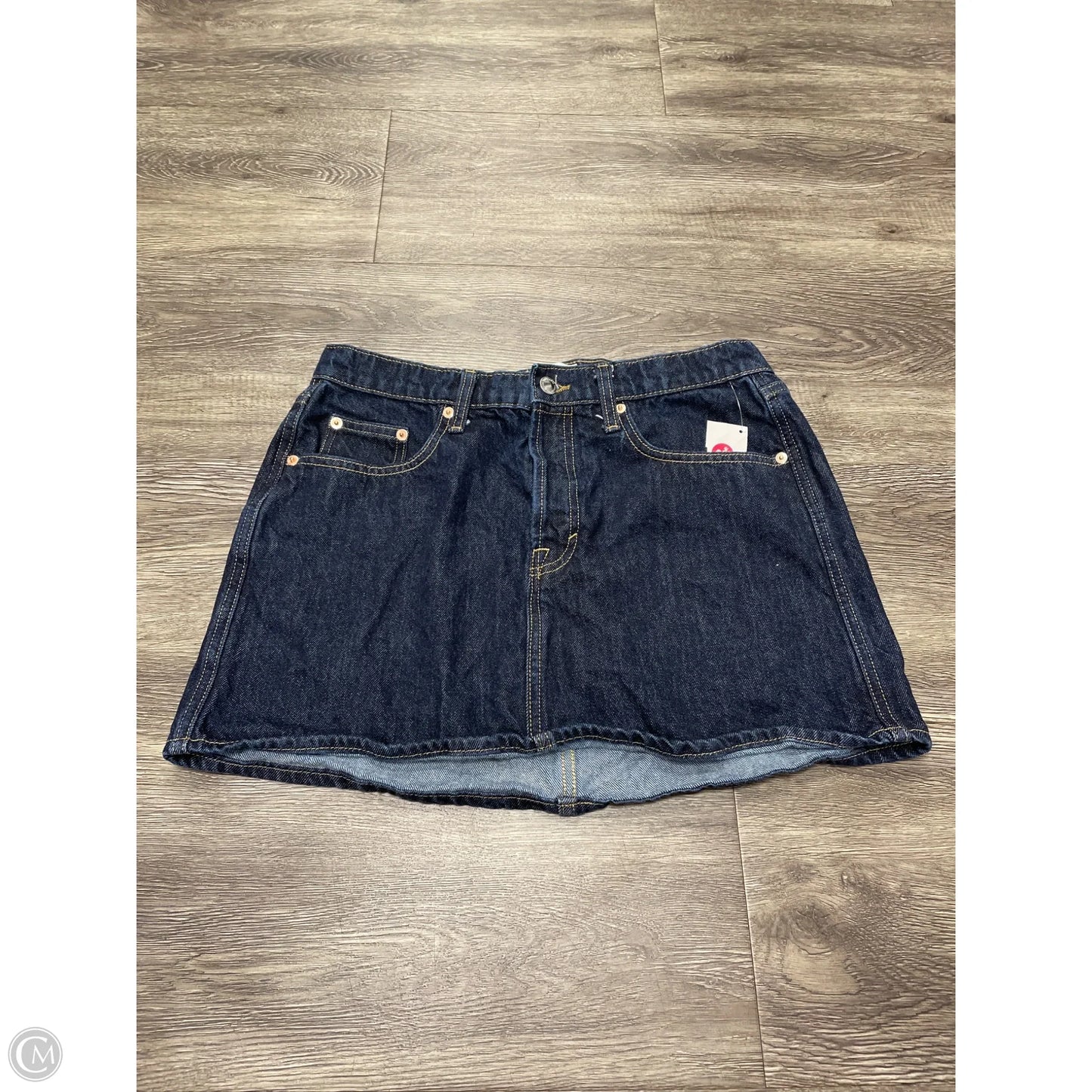 Skirt Mini & Short By Universal Thread In Blue Denim, Size: 10