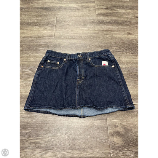 Skirt Mini & Short By Universal Thread In Blue Denim, Size: 10